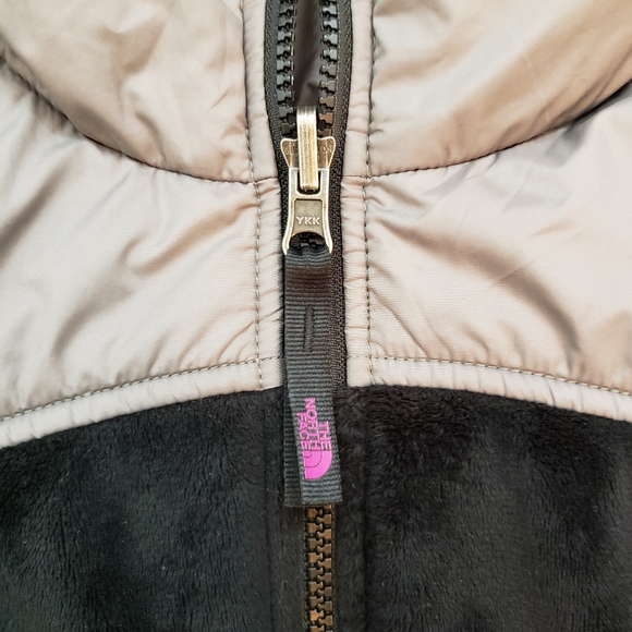 The North Face Girl Reversible Puffer Coat Size L - Picture 3 of 7